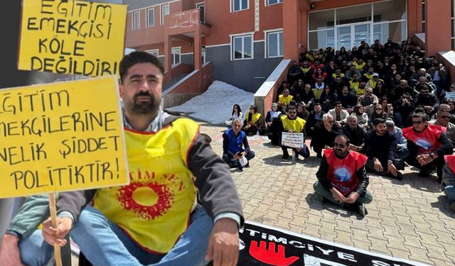 Yüksekova'da eğitimde şiddete karşı protesto