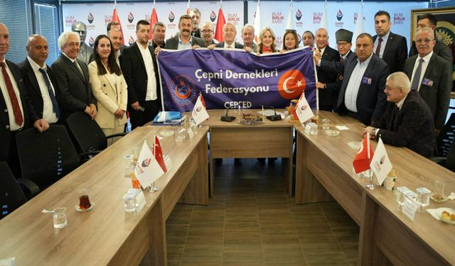 Çepni heyetinden Ümit Özdağ’a ziyaret