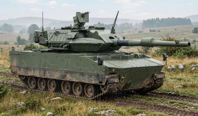 FNSS'in yeni orta tankı "CFL-120 Karpat" IDEB 2026 fuarında gözüktü