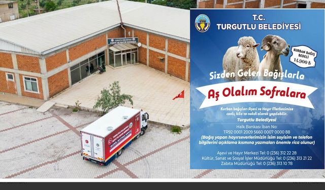 Turgutlu’da bir kap sıcak yemek için kurban bağışı kampanyası!