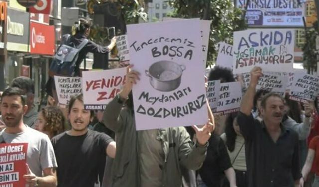 Şirinevler Meydanı'nda 'Ekmek Küçüldü' İsyanı