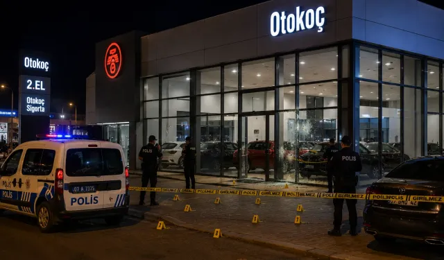 İstanbul'un ardından Antalya: Otokoç galerisine silahlı saldırı