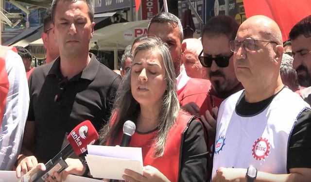 İzmir'de işçiler meydanda: Biz durursak hayat durur