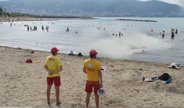 Ordu’da sahiller kapandı: Denize girmek yasak