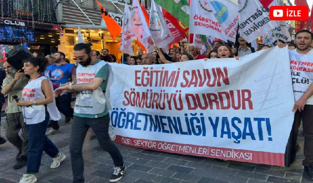Ankara’daki öğretmen zulmüne Kadıköy’den yanıt