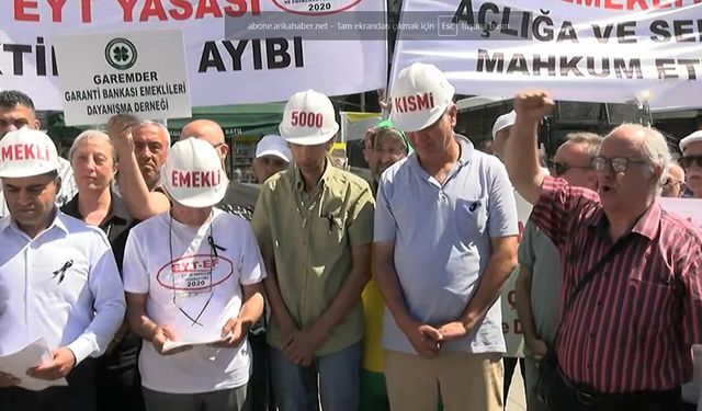 Sadaka değil hakkımızı istiyoruz!