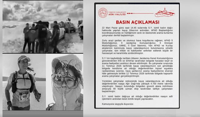 Aylarca aranan dağcı aylar sonra 4 bin 700 metrede ölü bulundu