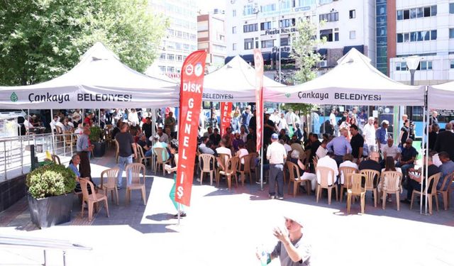Çankaya'da belediye önündeki nöbet ikinci günde