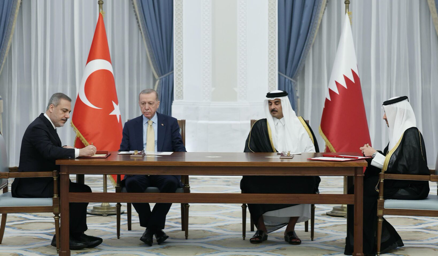 Türkiye Katar’la 12 anlaşma imzaladı