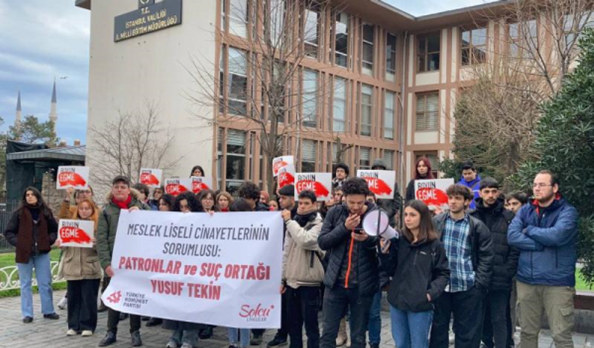 14 yaşındaki Arda iş cinayetinde hayatını kaybetti: Sıra arkadaşları 'Yusuf Tekin yargılanmalı' dedi