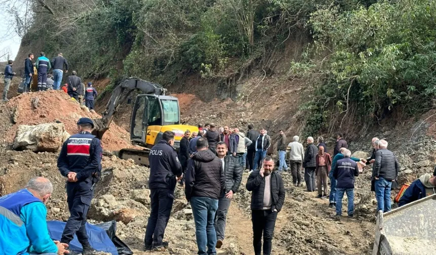 Trabzon'da iş cinayeti: Toprak altında kalan 3 işçi yaşamını yitirdi