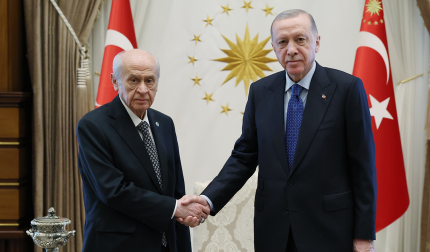 Bahçeli'den Erdoğan'a iade-i ziyaret