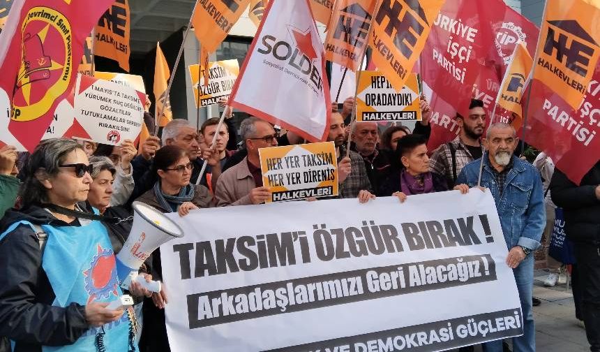 Ankara Emek ve Demokrasi Güçleri'nden 1 Mayıs'ta tutuklananlar için eylem