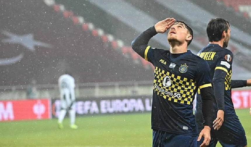 İsrailli futbolcunun gol sevinci: UEFA ne yapacak?