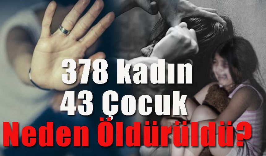 Bianet Raporu: 378 Kadın, 43 Çocuk, Bir Utanç Tablos