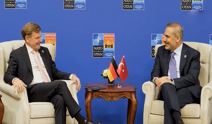 Bakanı Fidan, Alman mevkidaşıyla görüştü