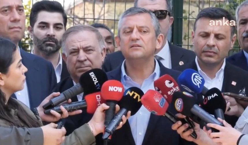 Özgür Özel'den saldırı sonrası ilk açıklama geldi!