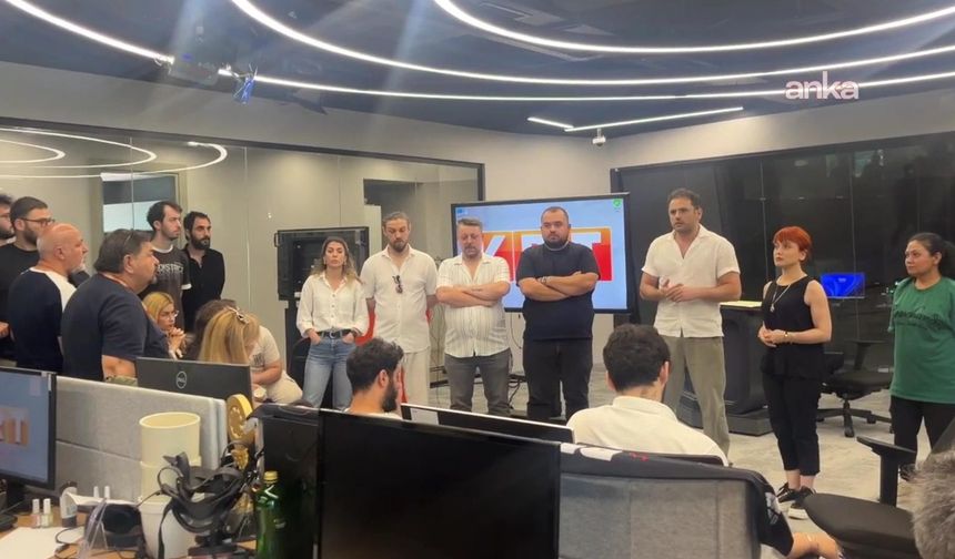 KRT emekçilerinin iş bırakma eylemi sürüyor: Patron yine masadan kaçtı