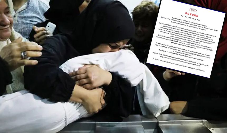 Bağımsız Sanat Vakfı, Gazze'deki çocuk ölümlerine sanatla dikkat çekiyor