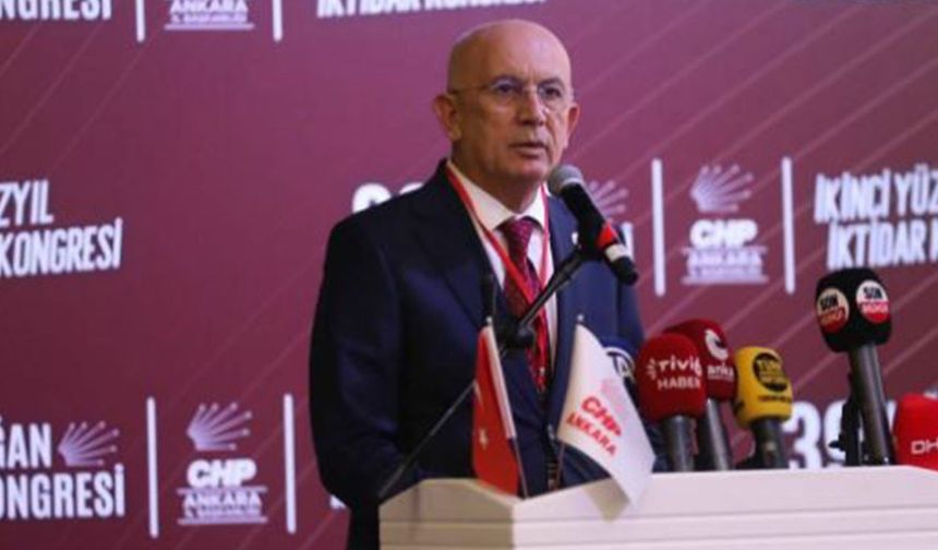 CHP Ankara İl Kongresi Sona Erdi: Ümit Erkol Yeniden İl Başkanı Seçildi