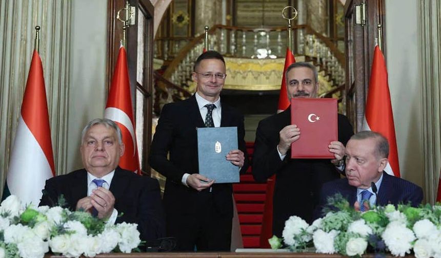 Türkiye ve Macaristan 10 milyar dolarlık hedef için anlaştı