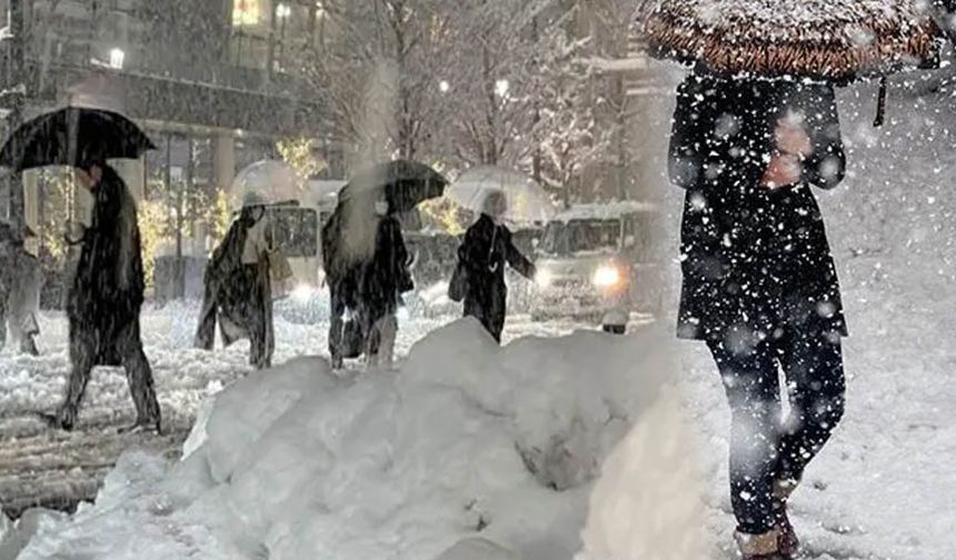 Meteoroloji’den uyarı: Kar ve tipi geliyor