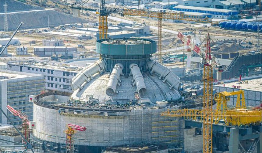 Akkuyu’da ilk reaktörün inşaatı tamamlanıyor
