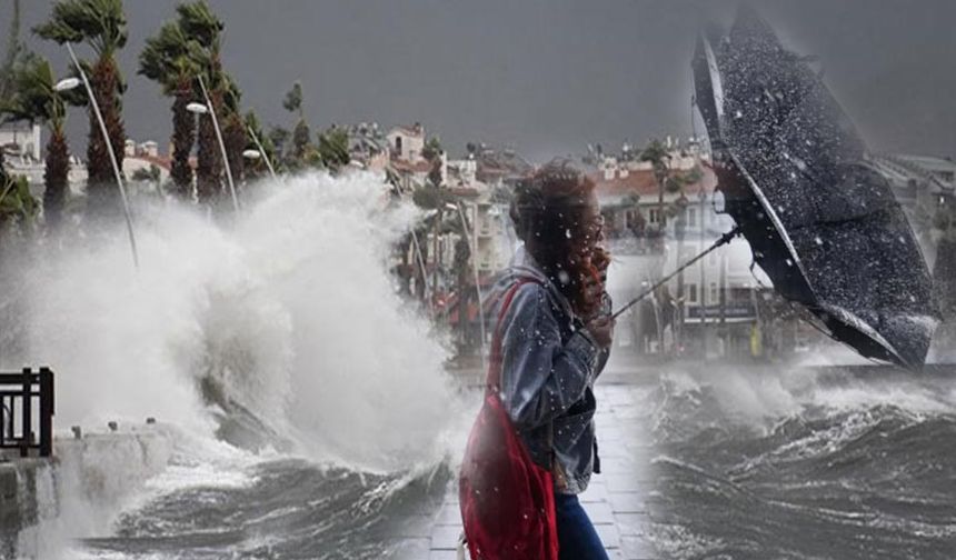 Ege ve Marmara’yı fırtına saracak,dikkat edin!