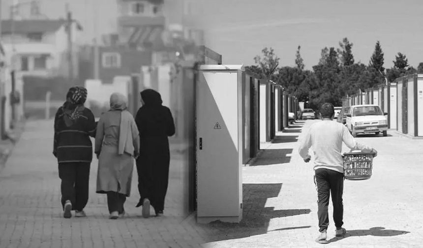 Konteyner Kentlerde 649 Bin Depremzede Zorluk Yaşıyor