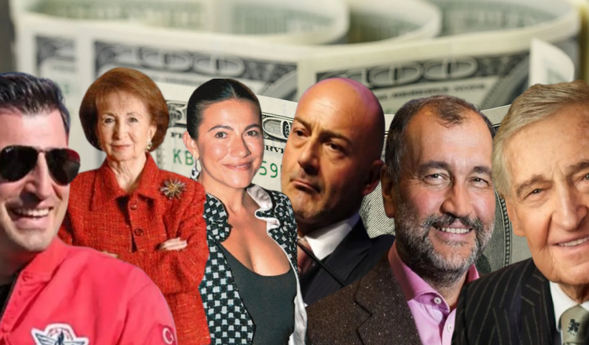 En Çok Kim Zengin?  Türkiye Zirvesi: 10 İsim