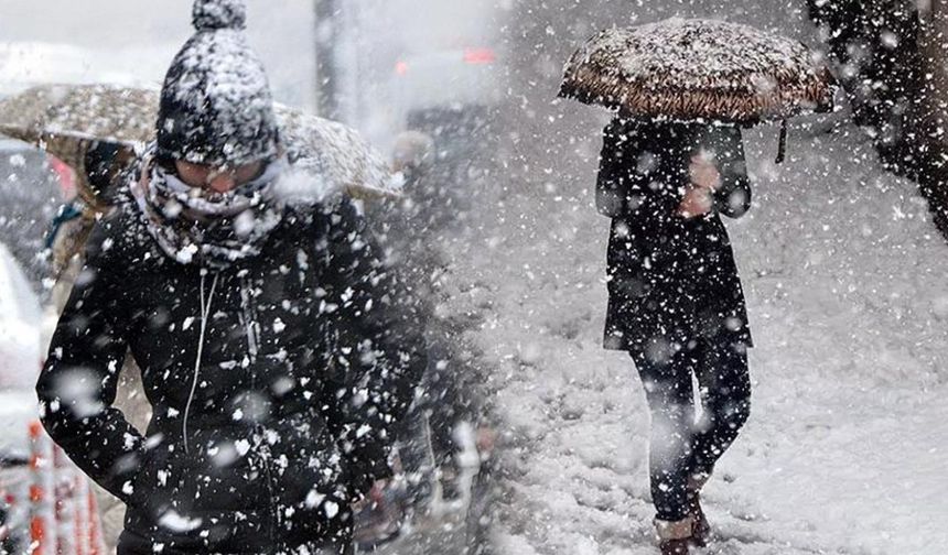 O İllere Kritik Uyarı: Kar Ve Fırtına Kapıda!