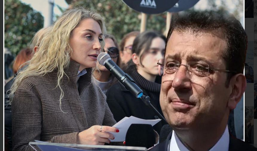 Dilek İmamoğlu Mektubu Saraçhane’de Okudu