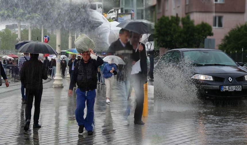3 İl İçin Şiddetli Yağış Saatleri Belli Oldu