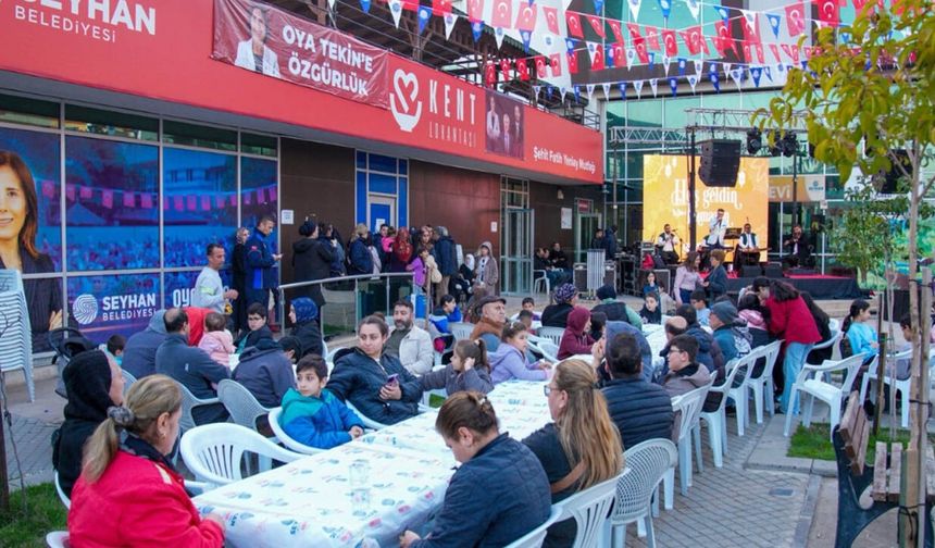 Seyhan Belediyesi Bey Mahallesi’nde iftar buluşması
