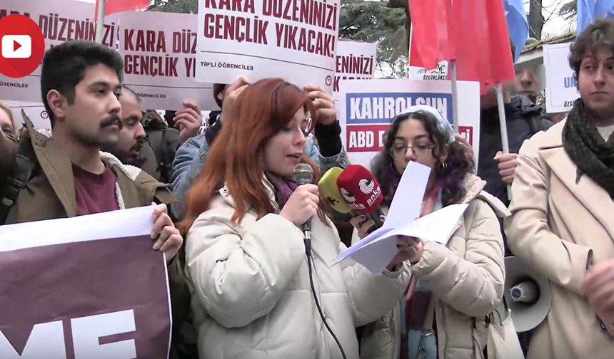 Gençlik örgütleri İran saldırısını protesto etti