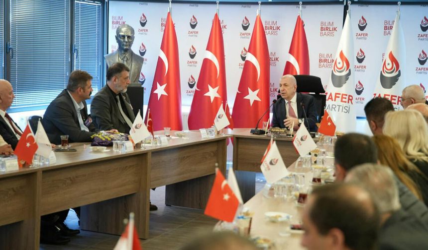 Çepni heyetinden Ümit Özdağ’a ziyaret