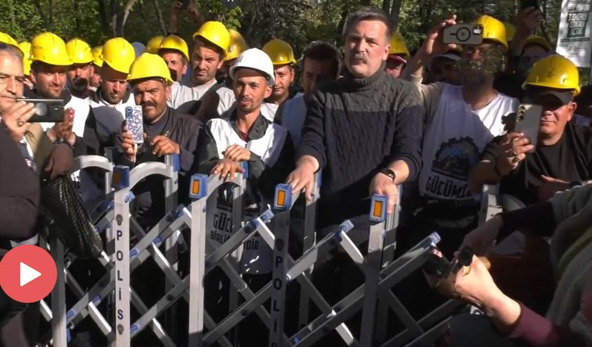 Kurtuluş Parkı’nda açlık var: Erkan Baş da grevde!