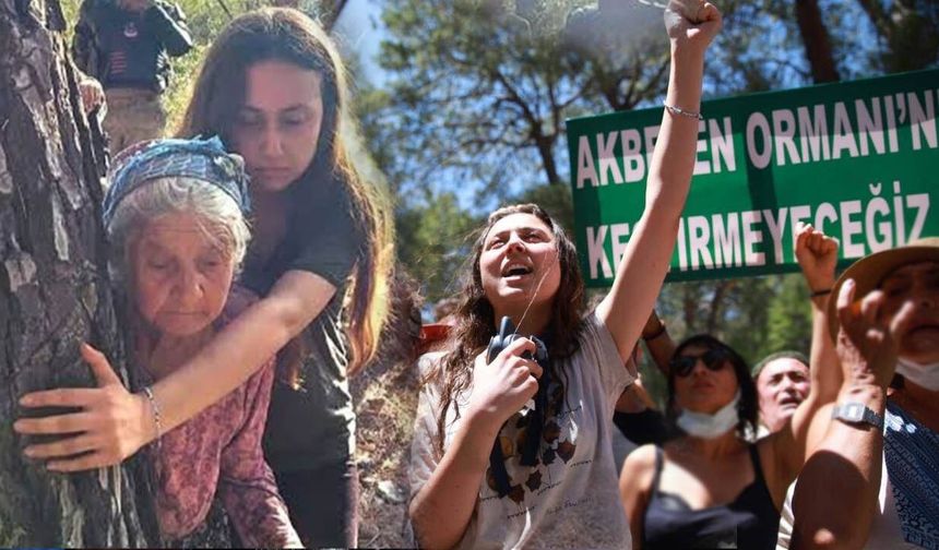 Esra Işık’a destek: Tutuklamaya karşı alanlarda