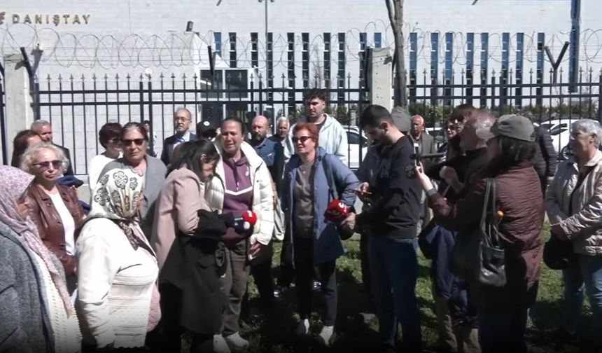 İkizköylüler Ankara’da eylem yaptı