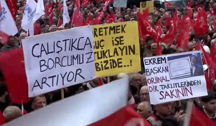 Ya İmamoğlu'nu bırakın ya sandığa gömülün!