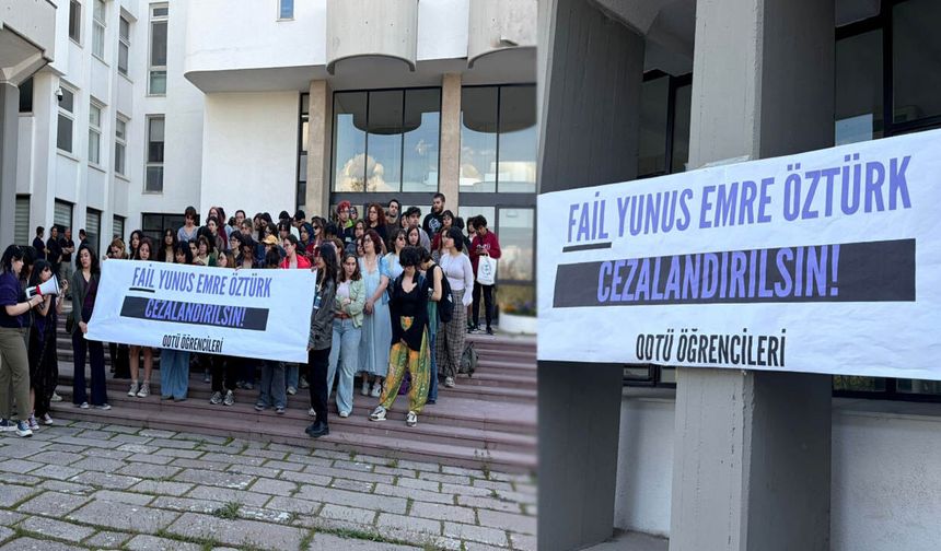 ODTÜ öğrencileri cezasızlık düzenini protesto etti