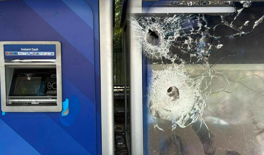 Yapı Kredi ATM'lerine silahlı saldırı
