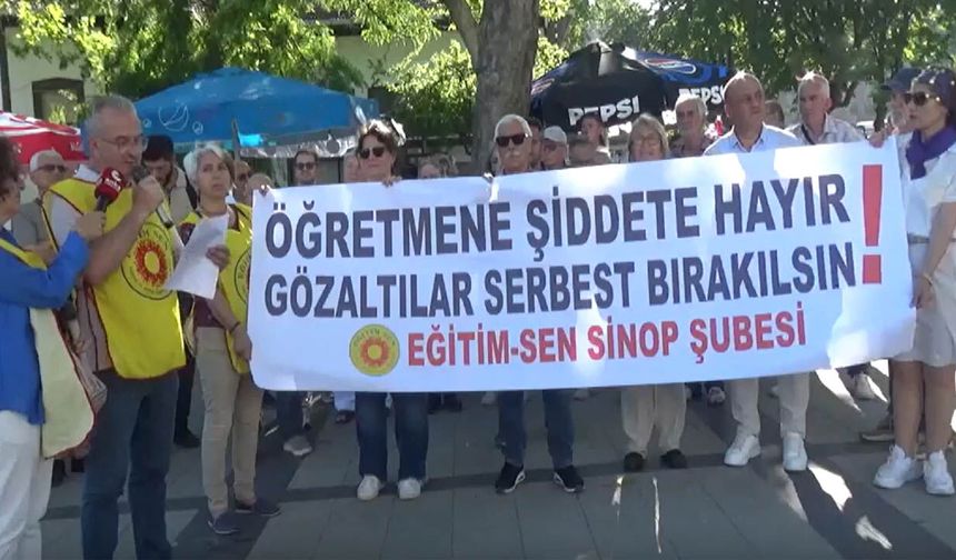 : Öğretmene ters kelepçeyi kabul etmiyoruz