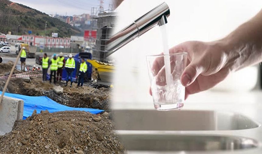 6 mahallede su kesintisi  olacak hazırlıklı olun