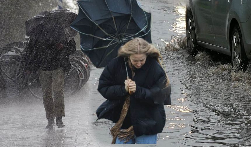 Hava değişiyor: Birçok il için sağanak alarmı