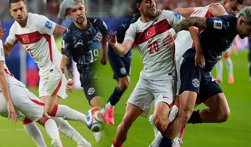 Milli Takım Paraguay'a 1-0 mağlup oldu