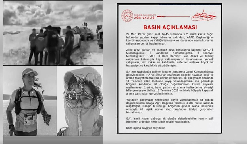 Aylarca aranan dağcı aylar sonra 4 bin 700 metrede ölü bulundu