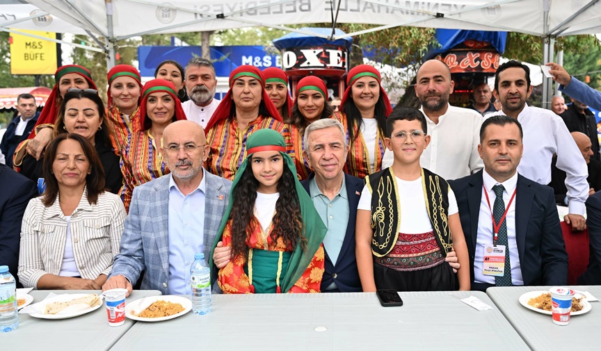 Mansur Yavaş Pilav Ve Kültür Şenliği’ne katıldı 