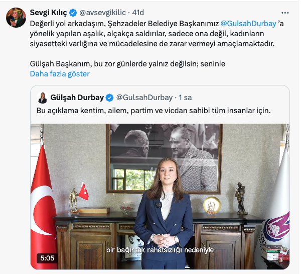 Gülşah Durbay Destek