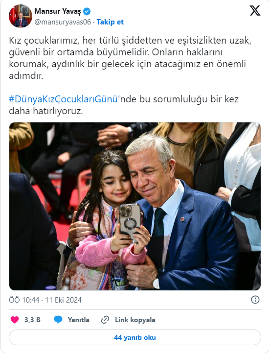 Ünlü isimlerden Dünya Kız Çocukları Günü paylaşımları